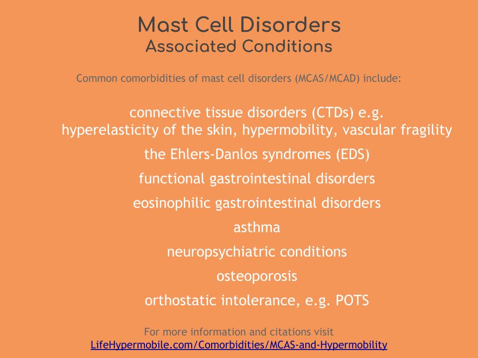 Mast Cell Activation Syndrome and Hypermobility - Life Hypermobile